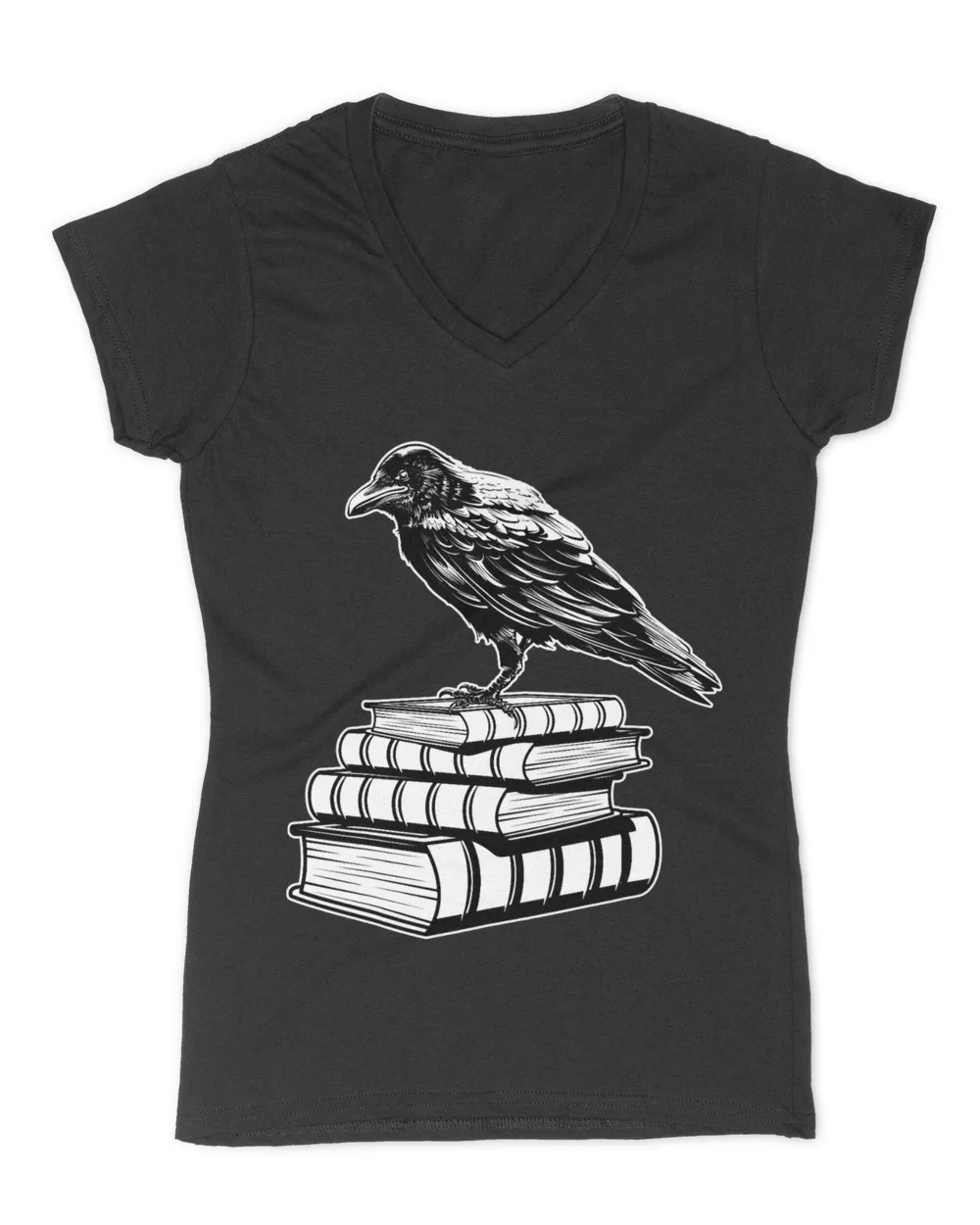 Dark Academia Aesthetic Raven Crow On Old Vintage Books 22