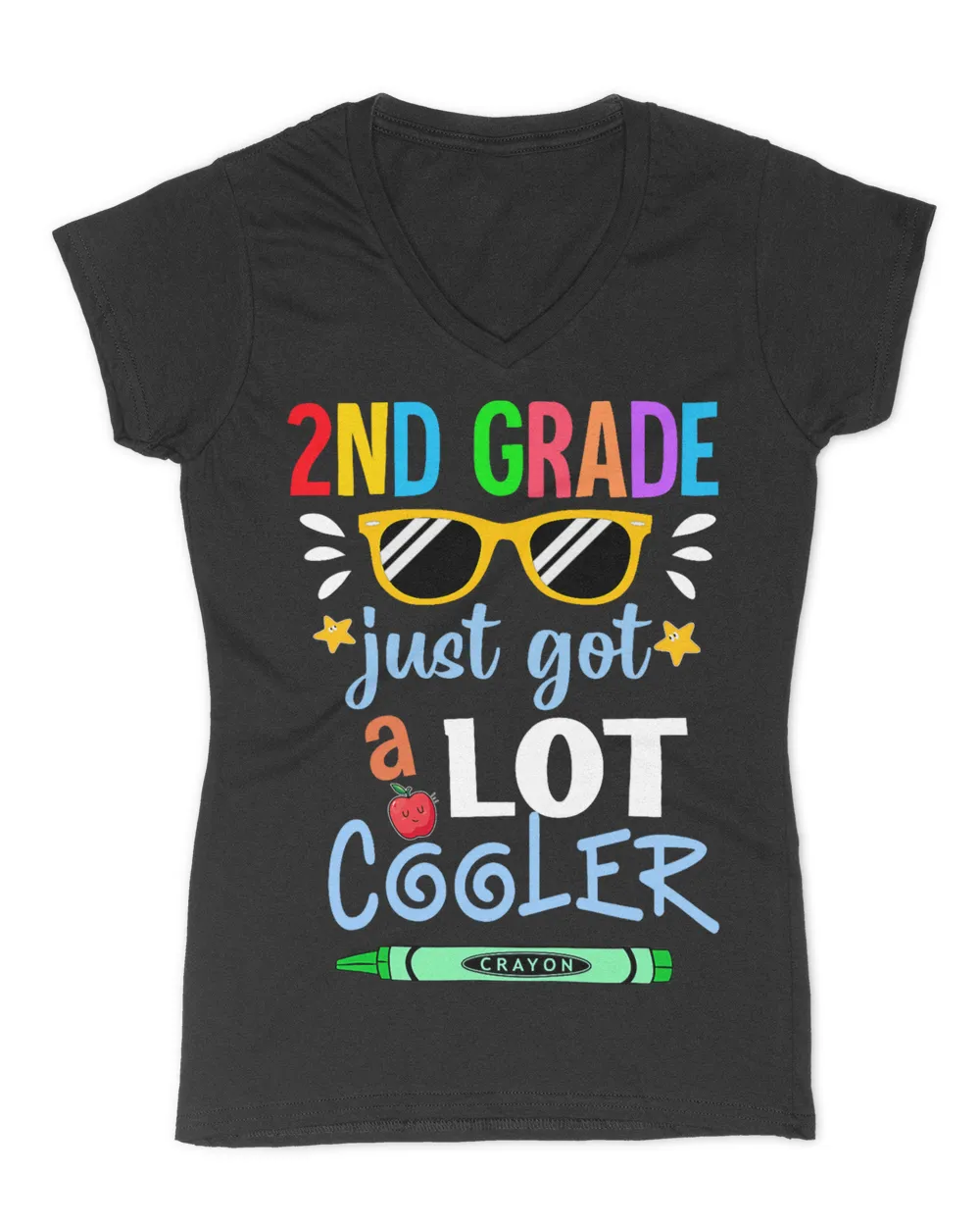 Kids Second Grade 2ND Just Got A Lot Cooler Back To School