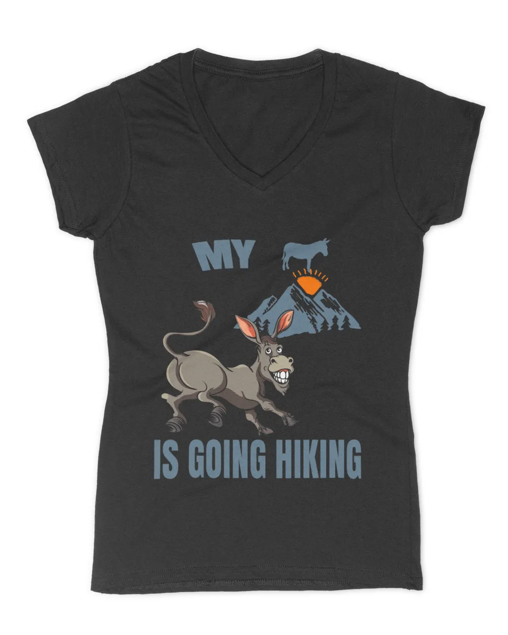 My Butt Is Going Hiking Funny Donkey Hikers Mens Womens