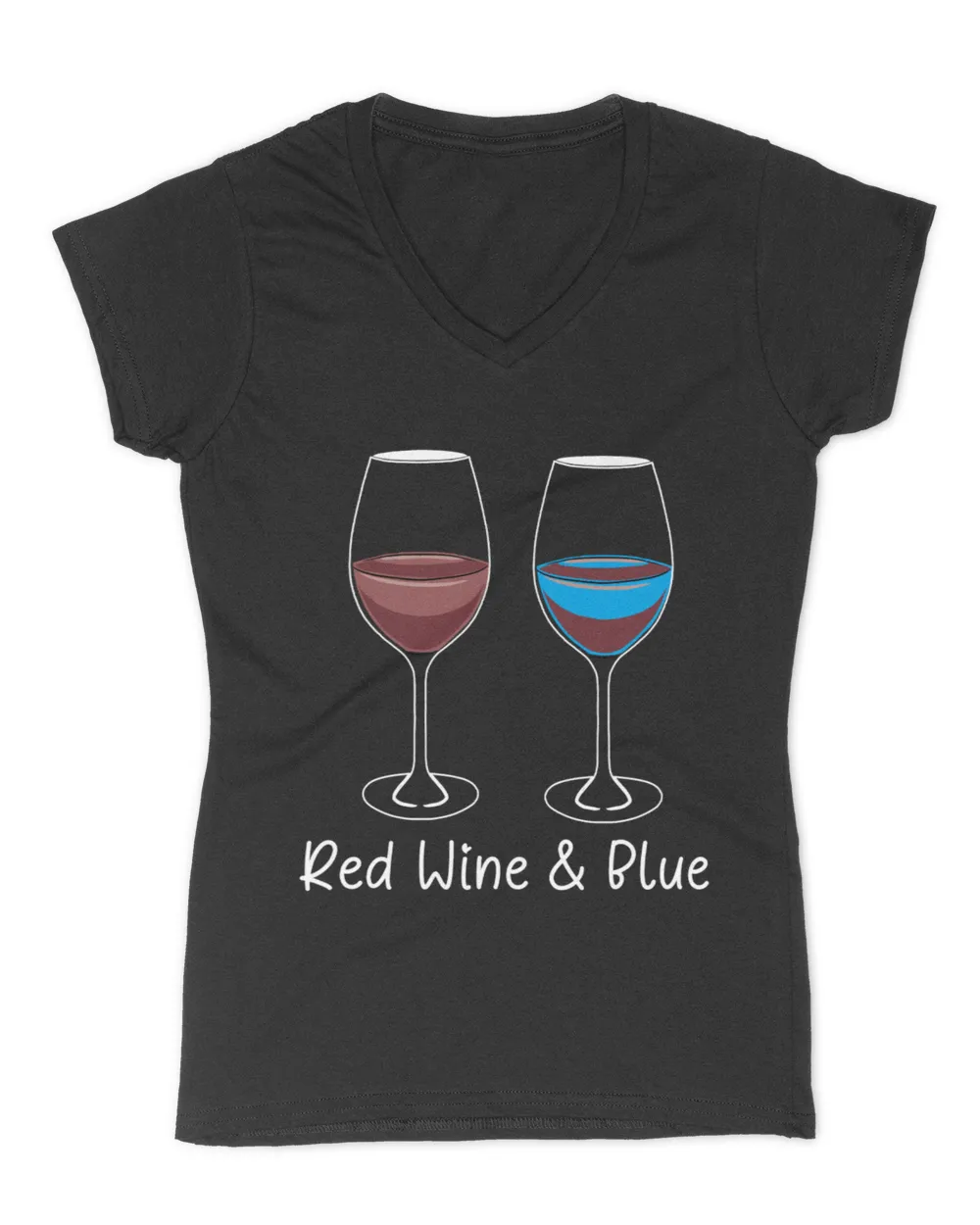 Red Wine & Blue 4th of July wine Red White Blue