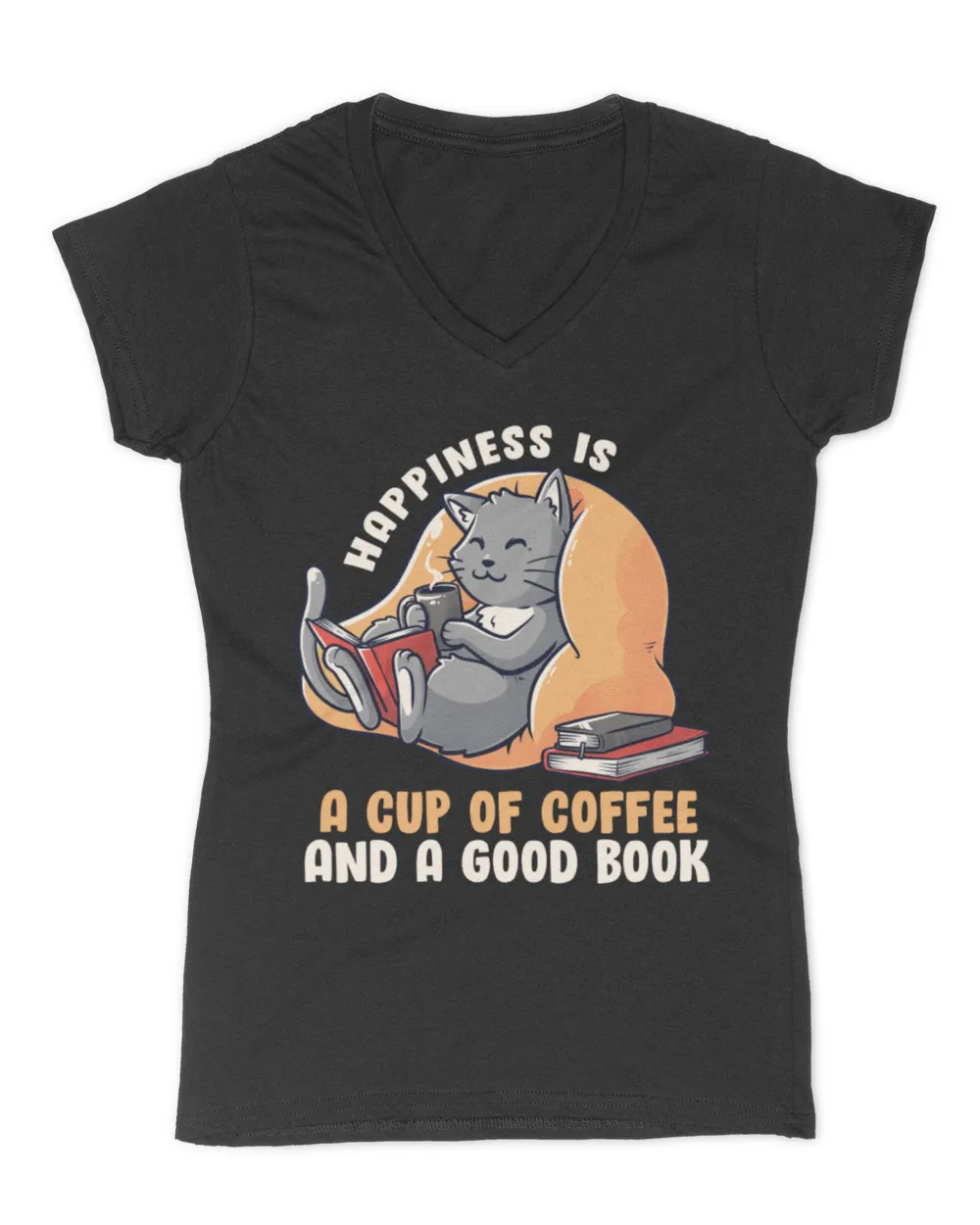 Books cup coffee