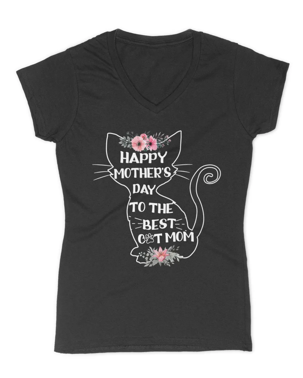 Happy Mother's Day To The Best Cat Mom Mothers Day Cat Lover HOC200423A5
