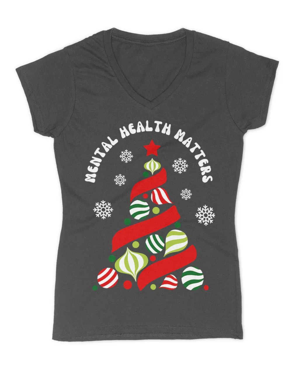 Mental Health Warrior Matters Christmas Holidays Xmas Cute Therapy