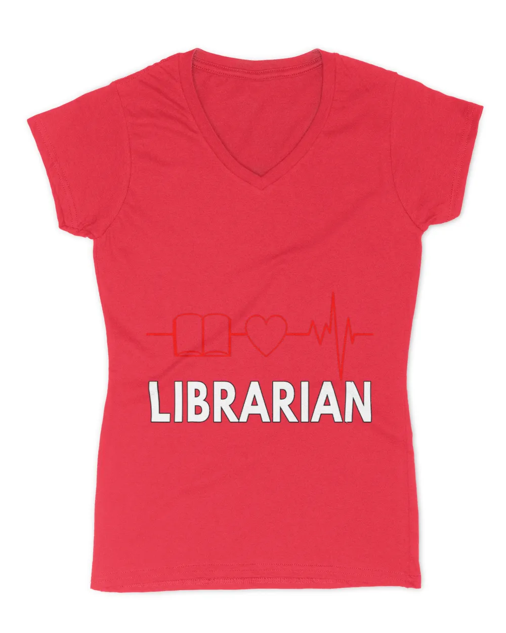 Librarian Book Heartbeat Love Literature Library Book Lover