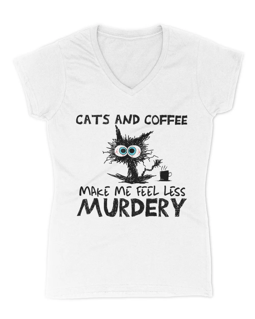 cats and coffee make me feel less murdery 2