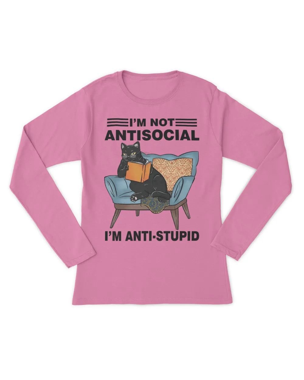 I'm Not Antisocial I'm Anti Stupid TTA15122204