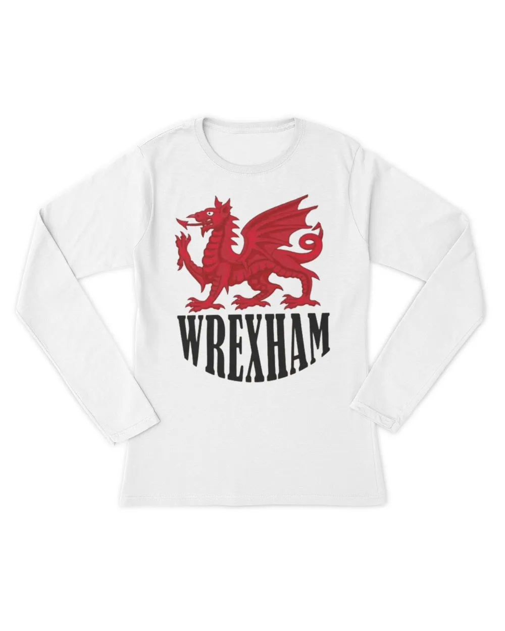 Wrexham red dragon symbol football association of Wales 2022 shirt