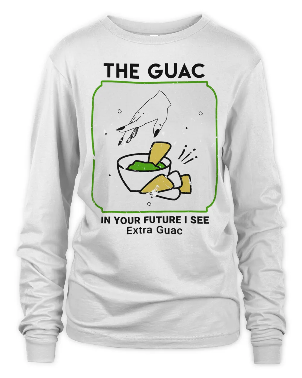 The Guac Guacamole Funny Tarot Reading Card Crescent Moon 21