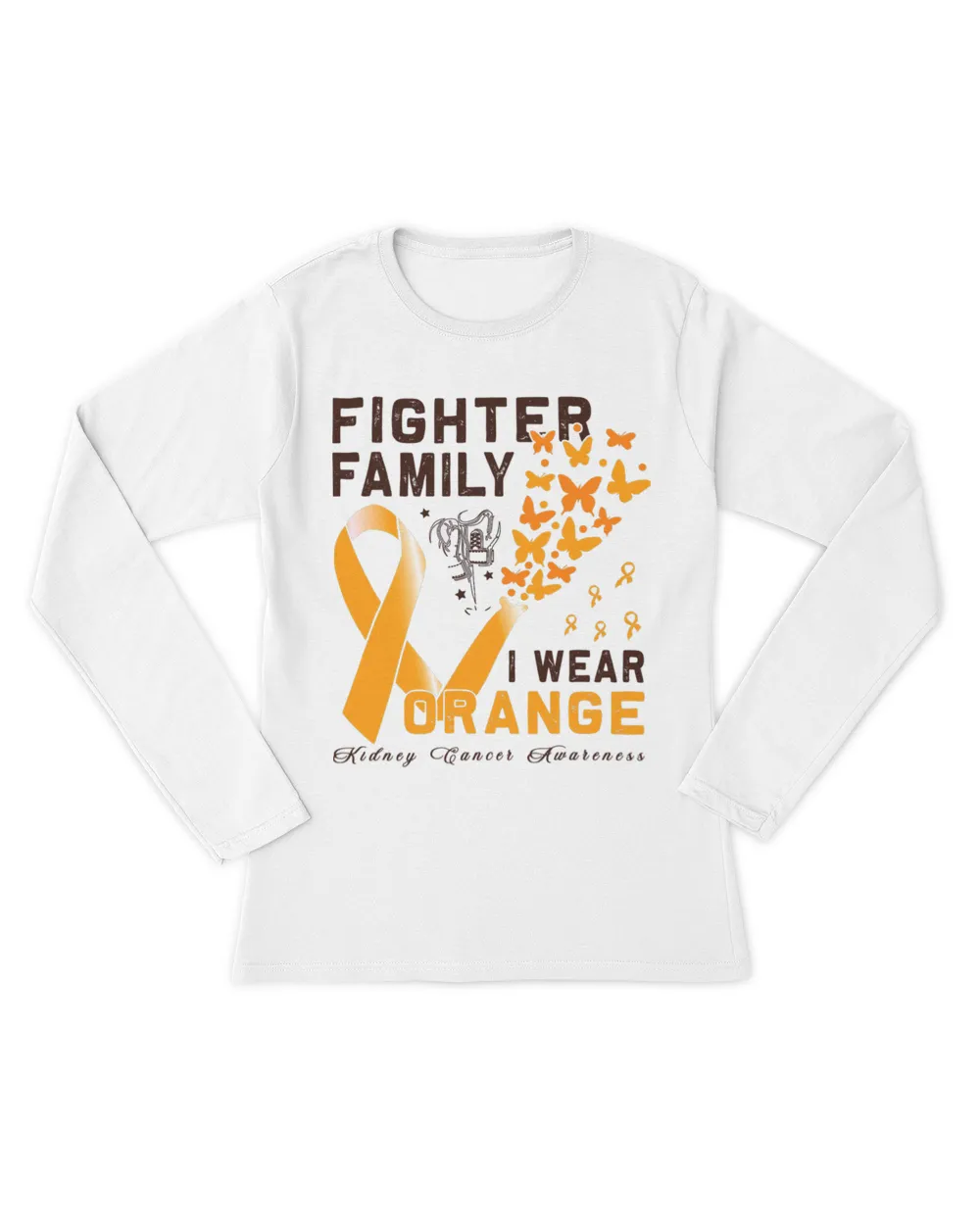 Orange Ribbon Resist the Storm Kidney cancer Awareness 9 5 14