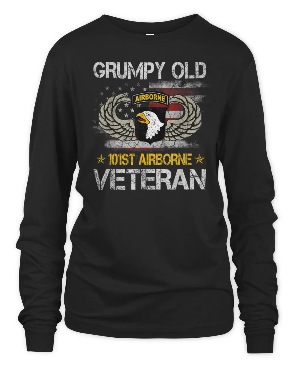Grumpy Old 101st Airborne Division Veterans Day T-Shirt