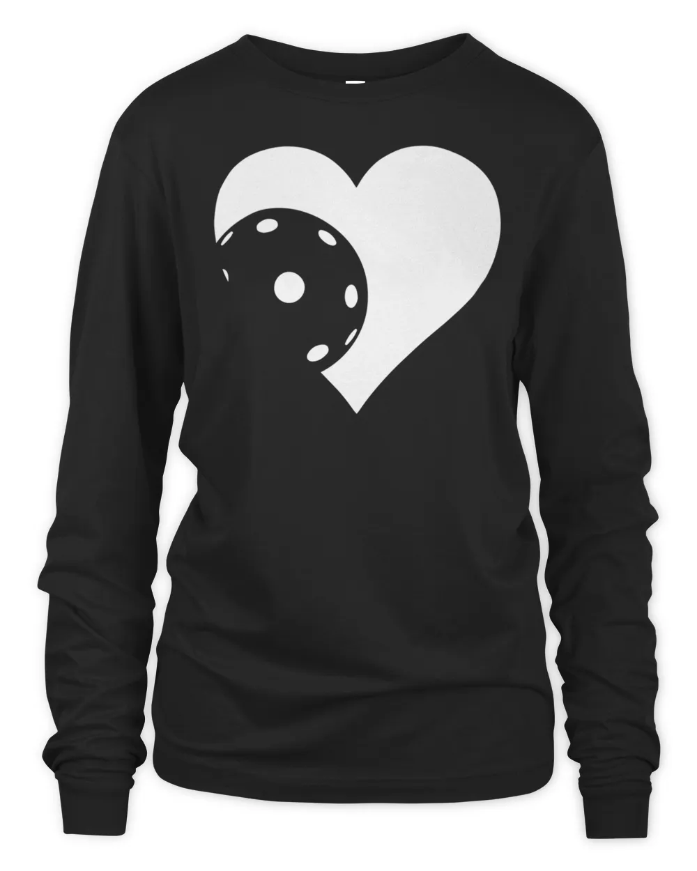 Pickleball Heart Shape T-Shirt