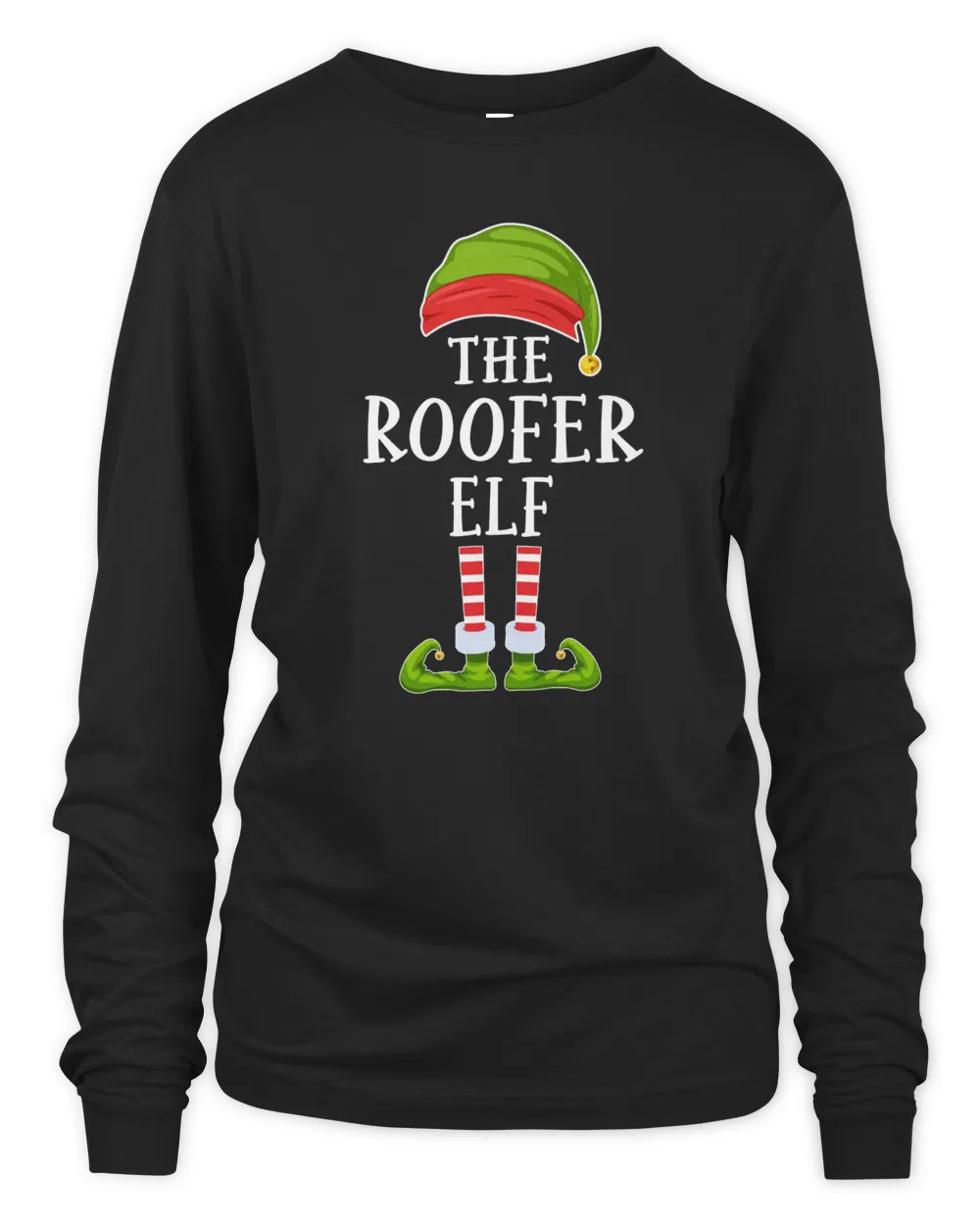 The Roofer Elf Family Matching Group Christmas Gift Funny