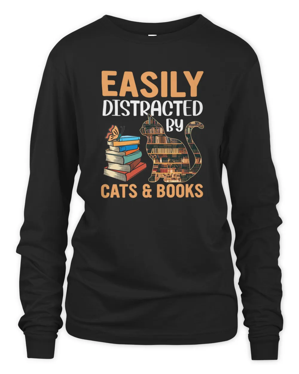 Cats And Books Cat and Book Lover  ArtisticNinja