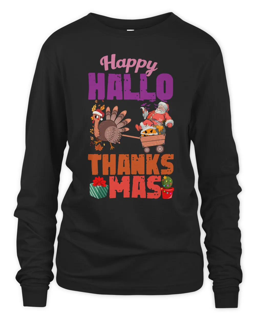 Happy Hallothanksmas757 T-Shirt