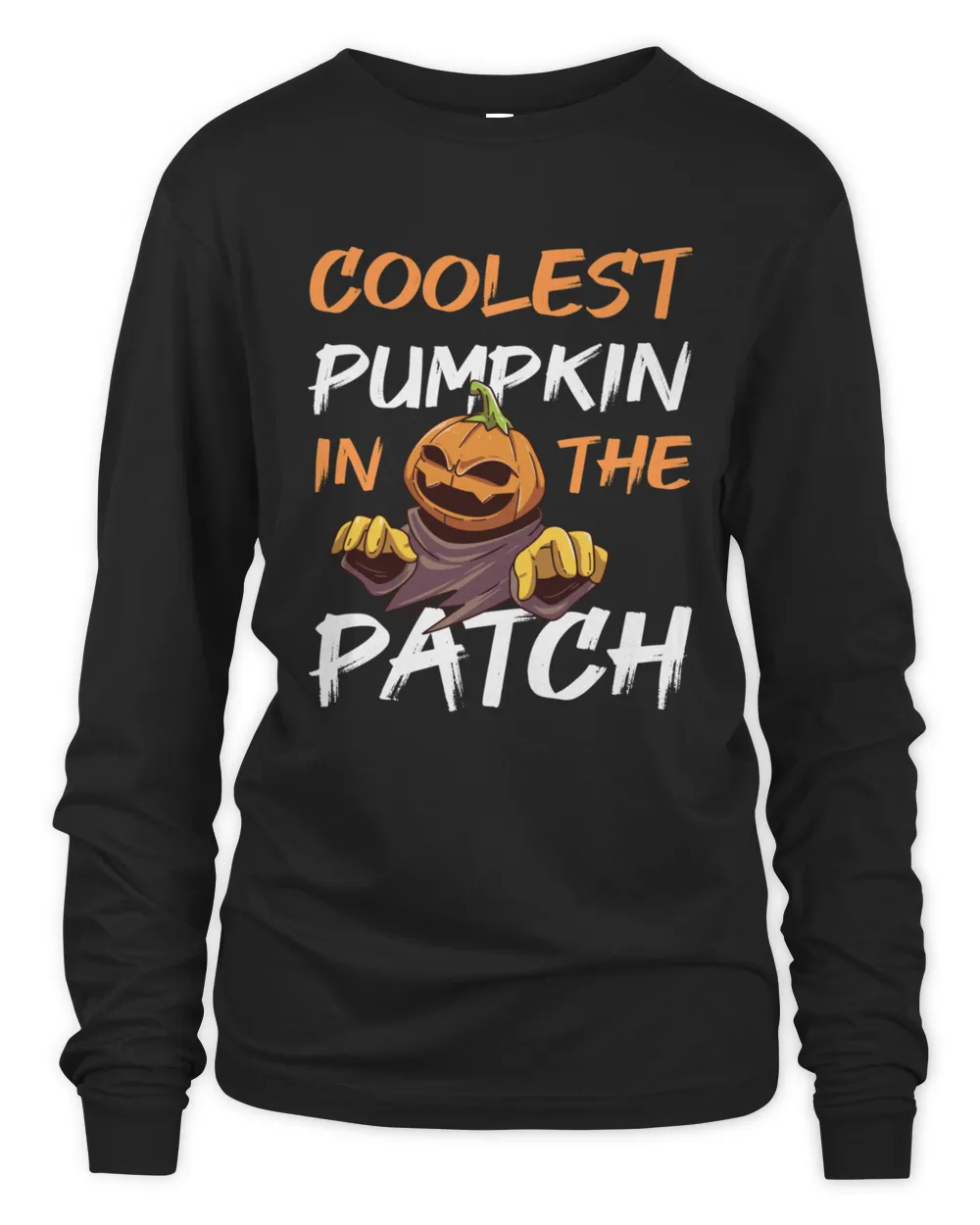Coolest Pumpkin In The Patch Funny Cute Halloween T-Shirt