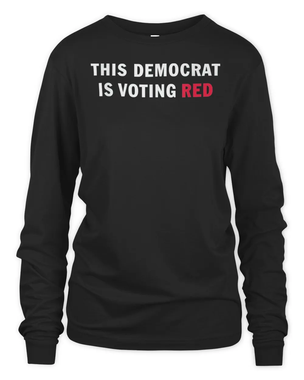Anti Democrat Biden Liberal Progressive Vote Red New York T-Shirt