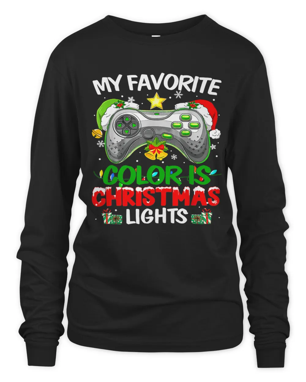 Game My Favorite Color Christmas Lights Game Pajama Xmas 187
