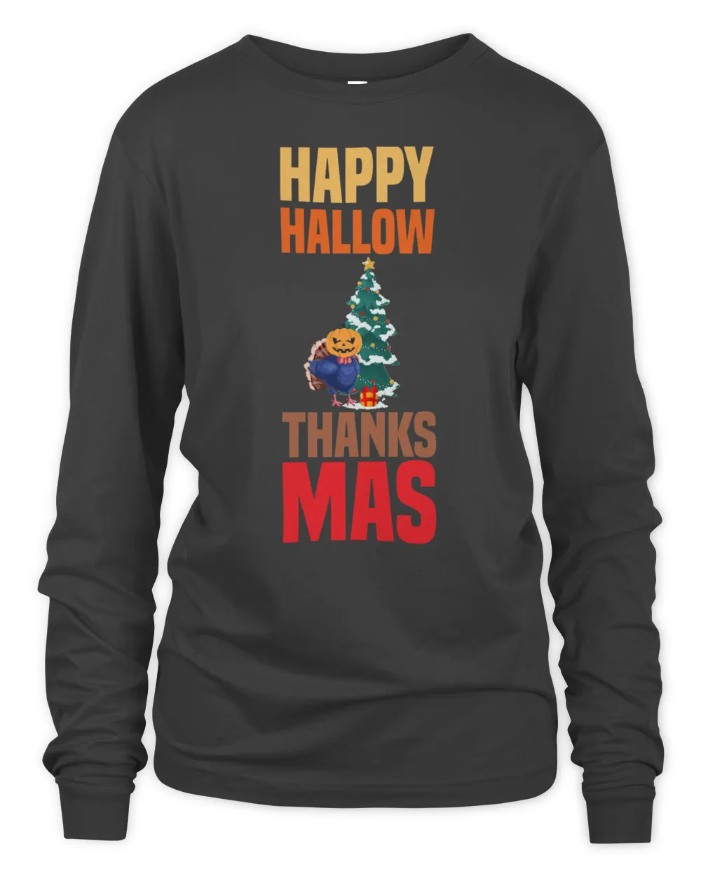 Happy Hallothanksmas484 T-Shirt