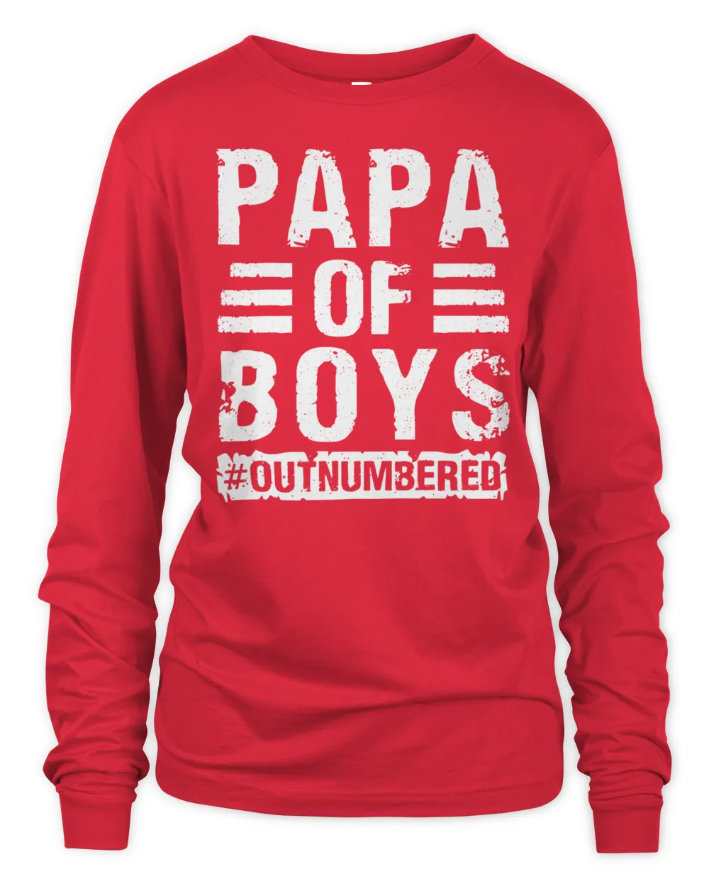 PAPA Of Boys Outnumbered For Father T-Shirt
