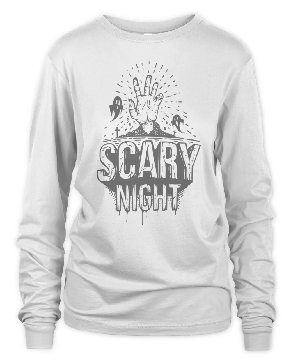 hand drawn Halloween T-Shirt