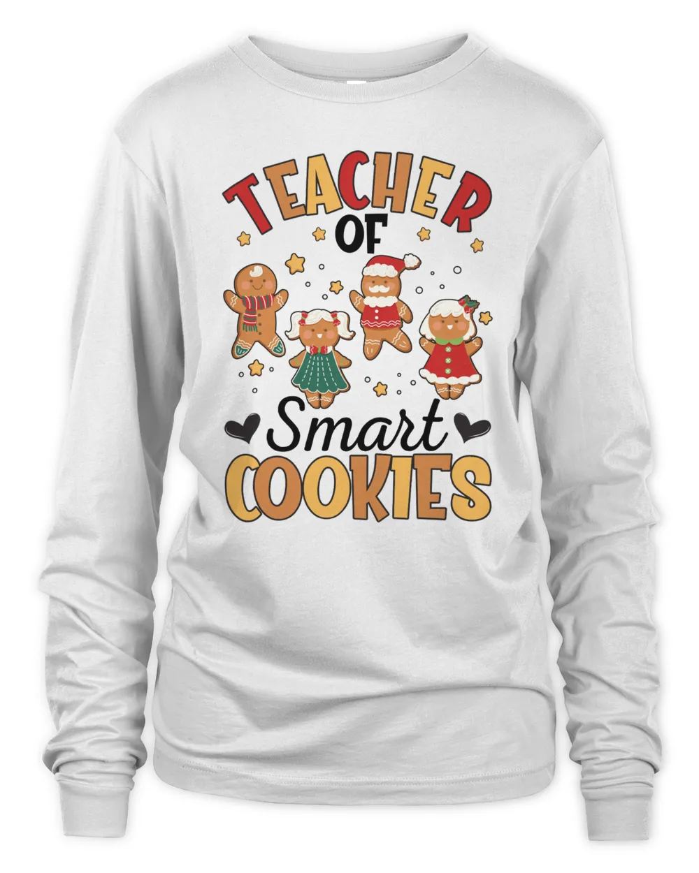 Teacher Of Smart Cookies Christmas Shirt