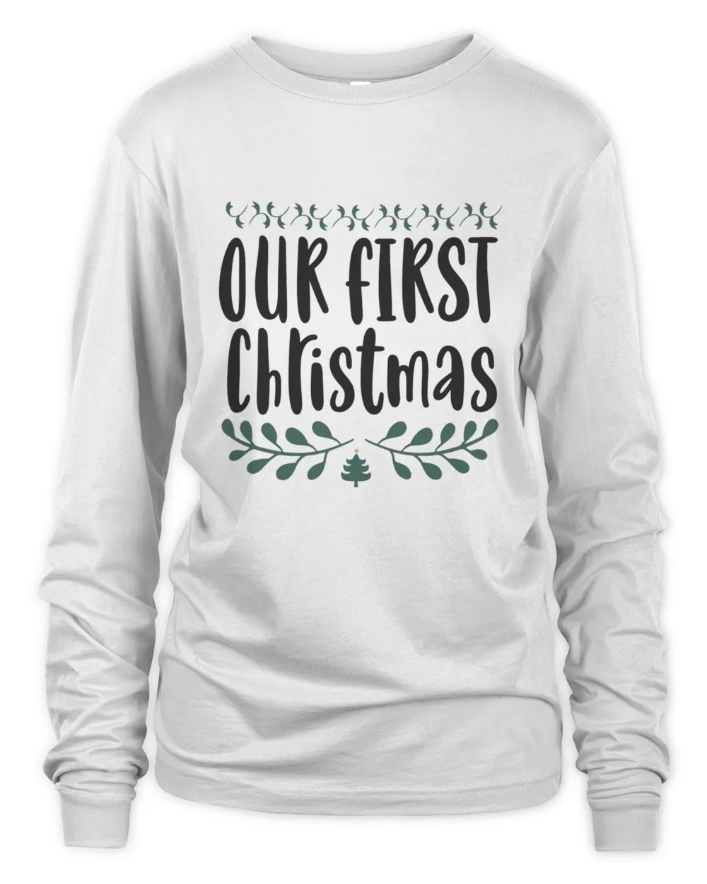Our First Christmas, Men's & Women's Merry Christmas Shirt