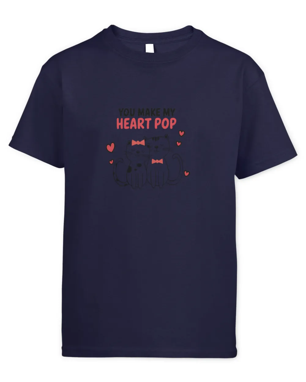 You Make My Heart Pop Cat Lovers Long Sleeve