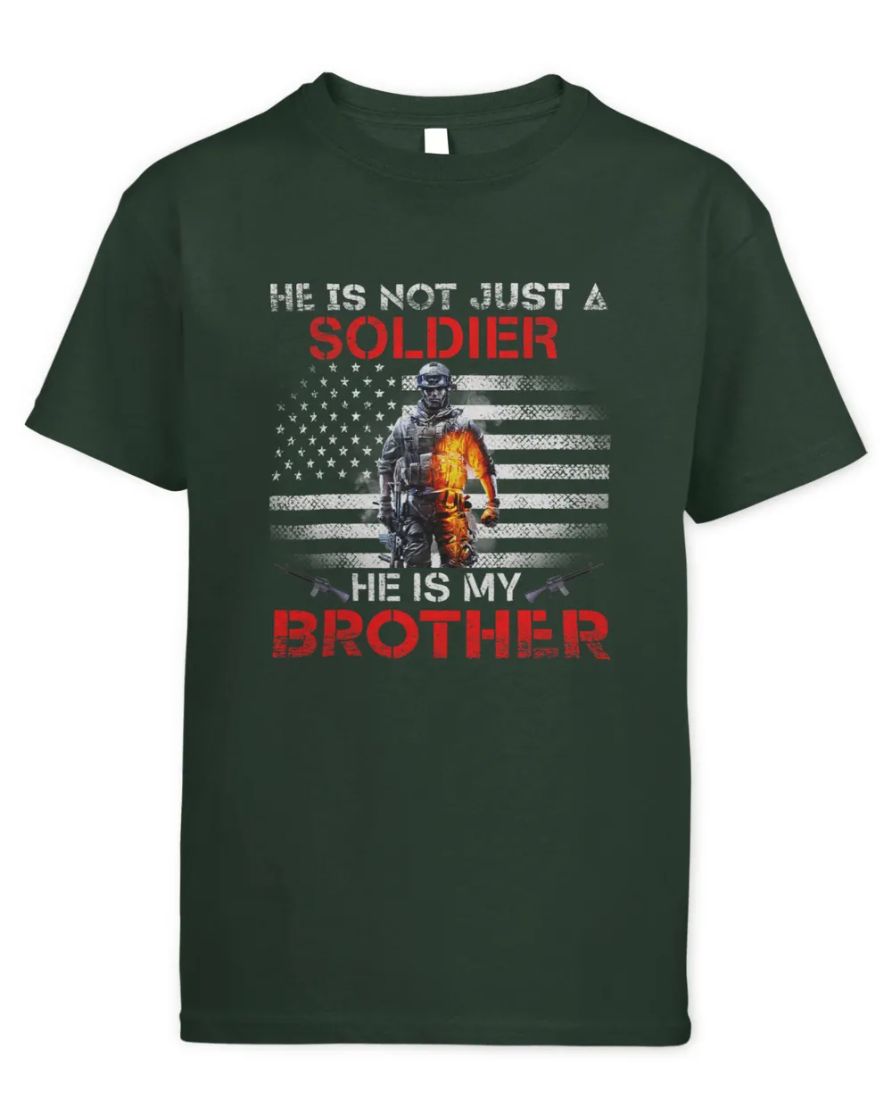 My Brother Is A Soldier Proud Army Sister Veterans Day Gift