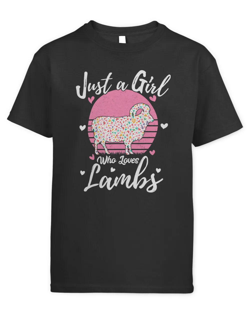 Sheep Lamb Lamb Sheep Animal Lover Tee Just A Girl Who Loves Lambs 42 Ewe Sheeps