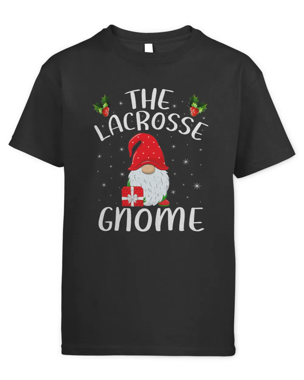Xmas Holiday Family Matching The Lacrosse Gnome Christmas