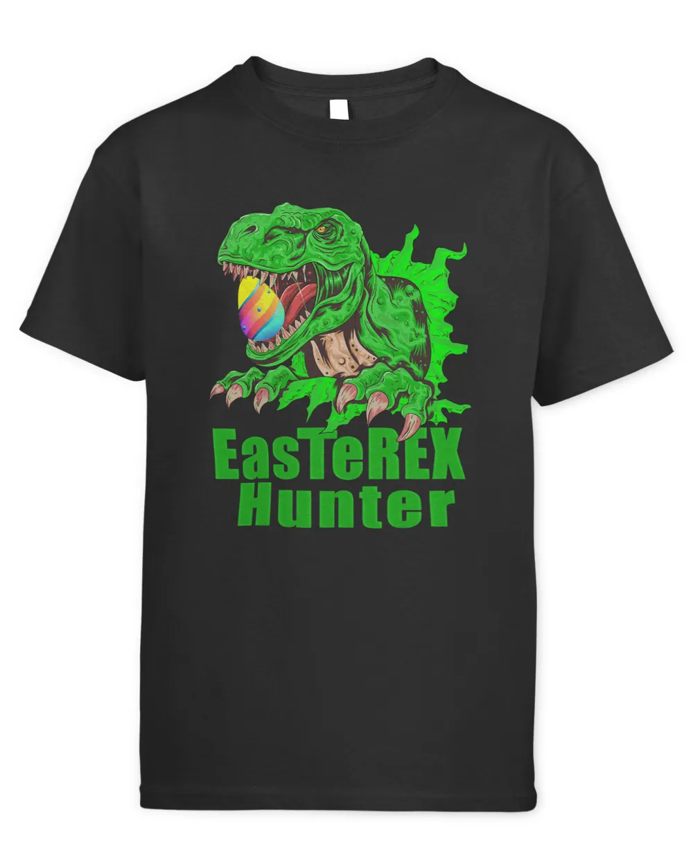TRex Easterex Hunter Funny Easter Dinosaur