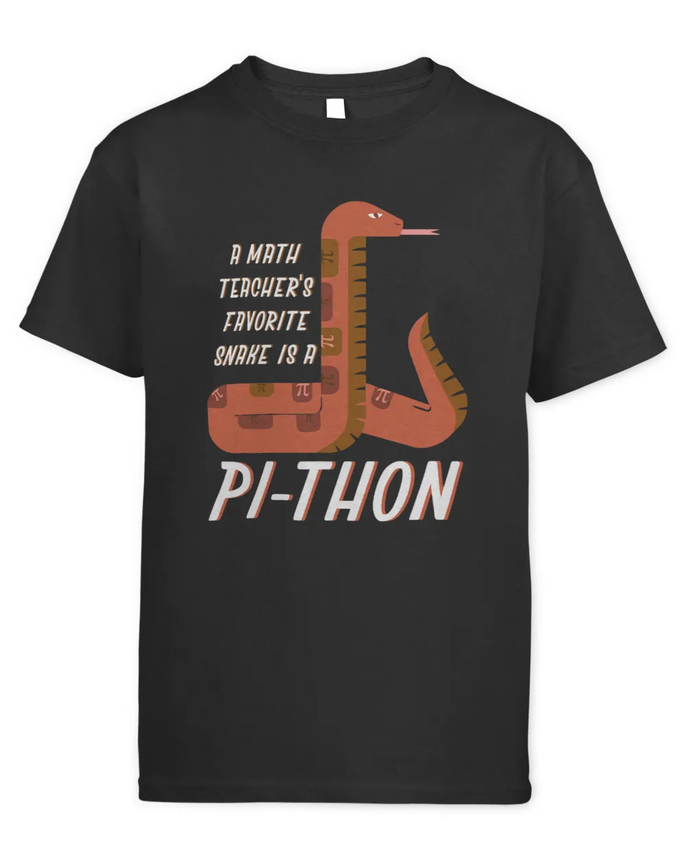 Funny Math Joke for Pi Day Math Teachers and Snake Lovers