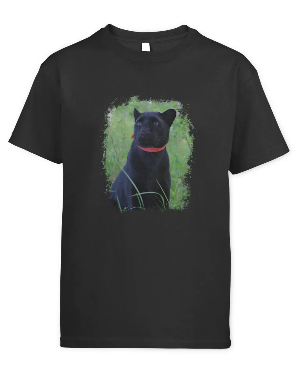 Luna The Pantera in The Forest Kids Standard T-Shirt black xs