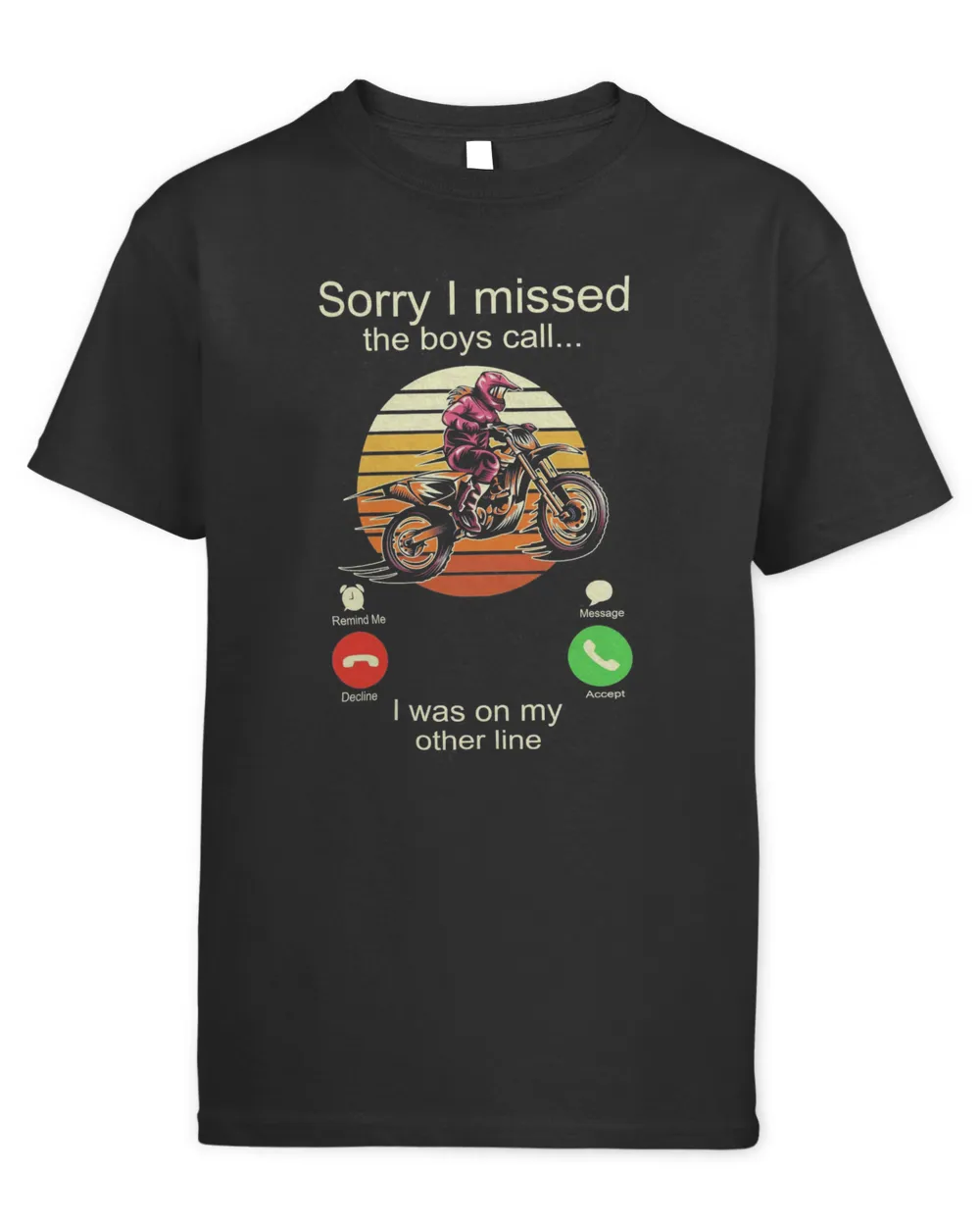 Sorry I Missed The Boys Call I Was On My Other Line Vintage Shirt