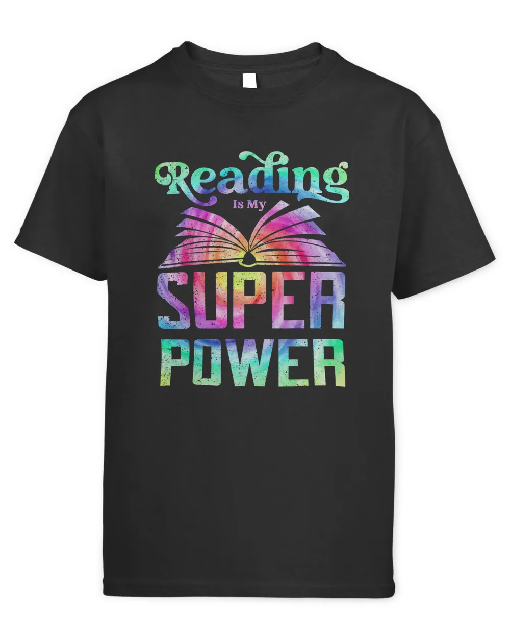 Reading Is My Superpower Reader Tie Die Reading