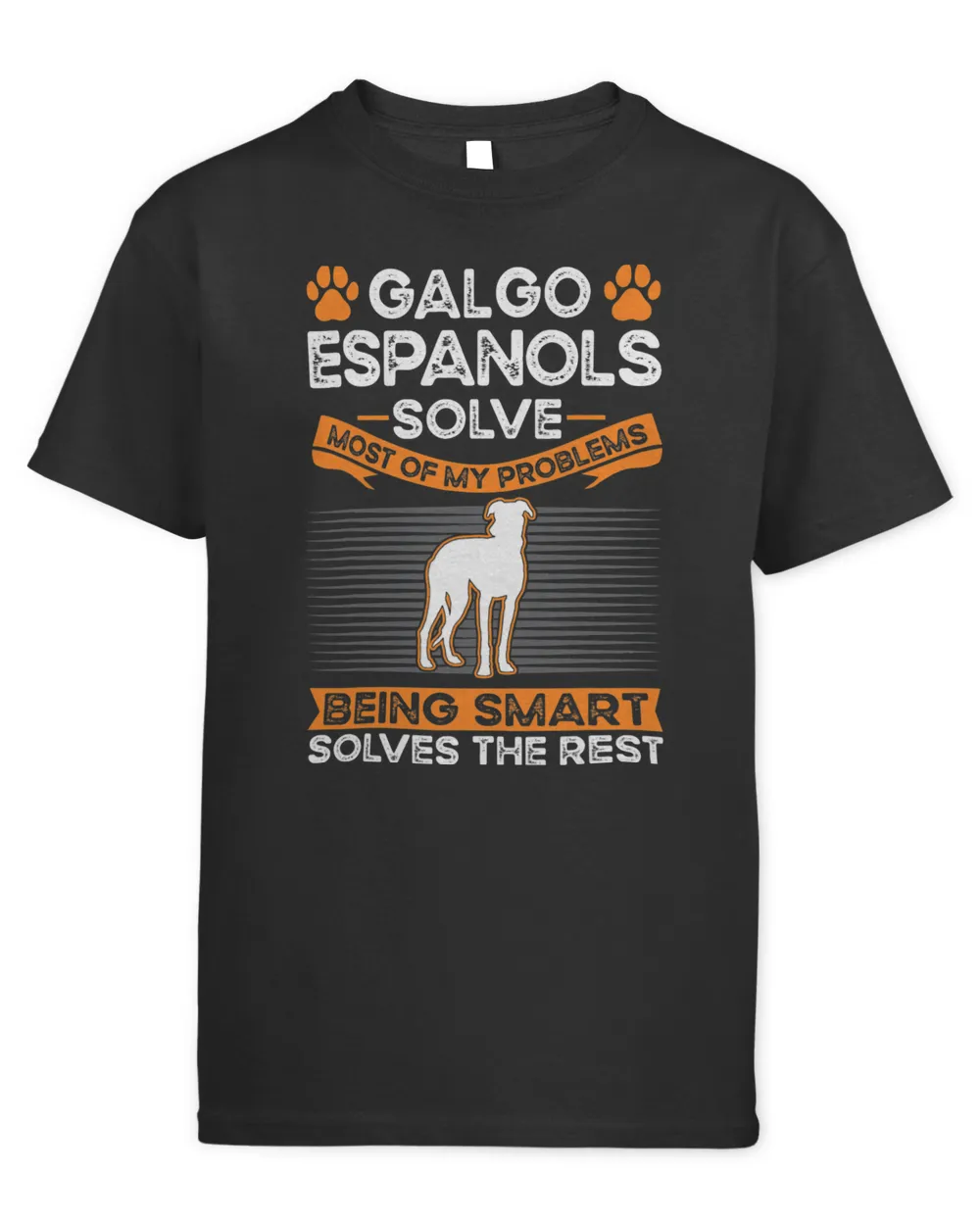 Galgo Espanols solve most of my problems Galgo Espanol T-Shirt Kids Standard T-Shirt black xs