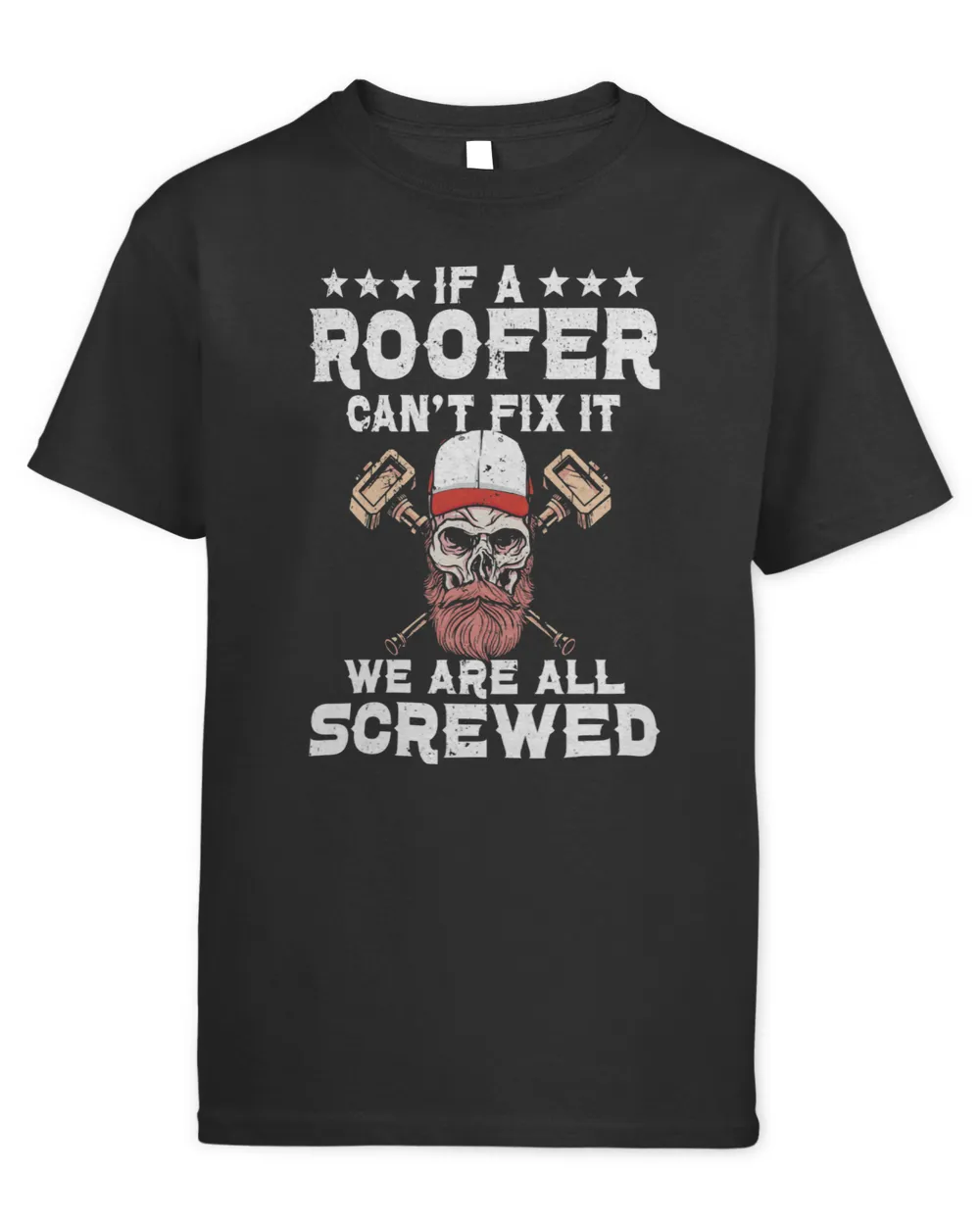 Roofer Funny Retro Roofing Roof Equipment Job Repair2