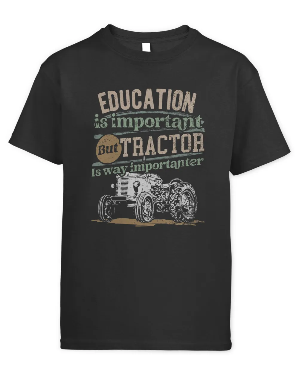 Funny education and tractors