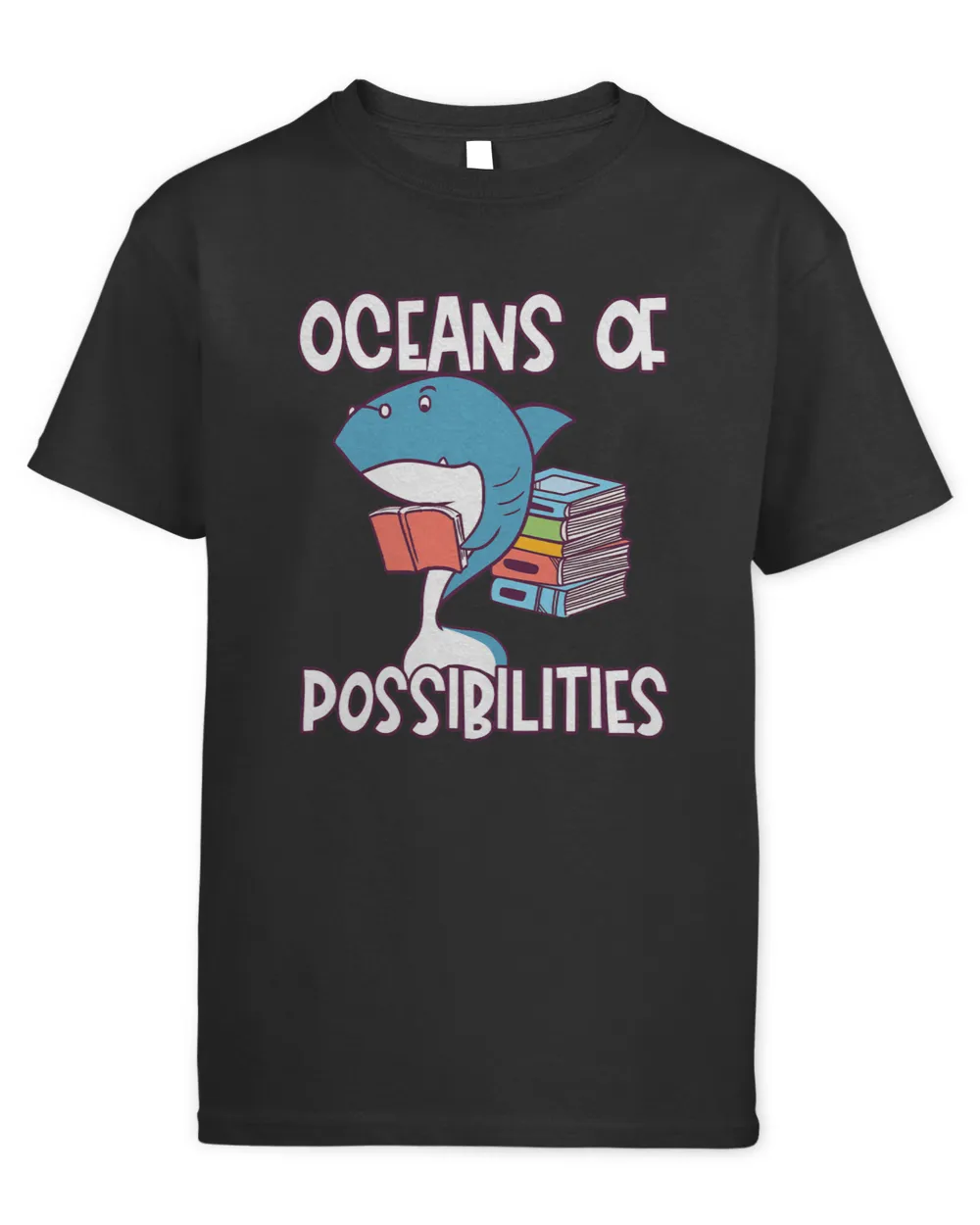 Summer Reading Oceans of Possibilities Shark Funny 3