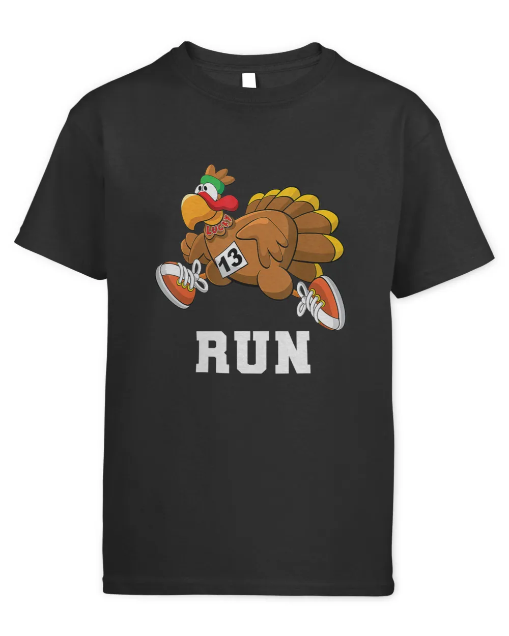 Funny Trot Squad Cute Turkey Thanksgiving Running Costume 3