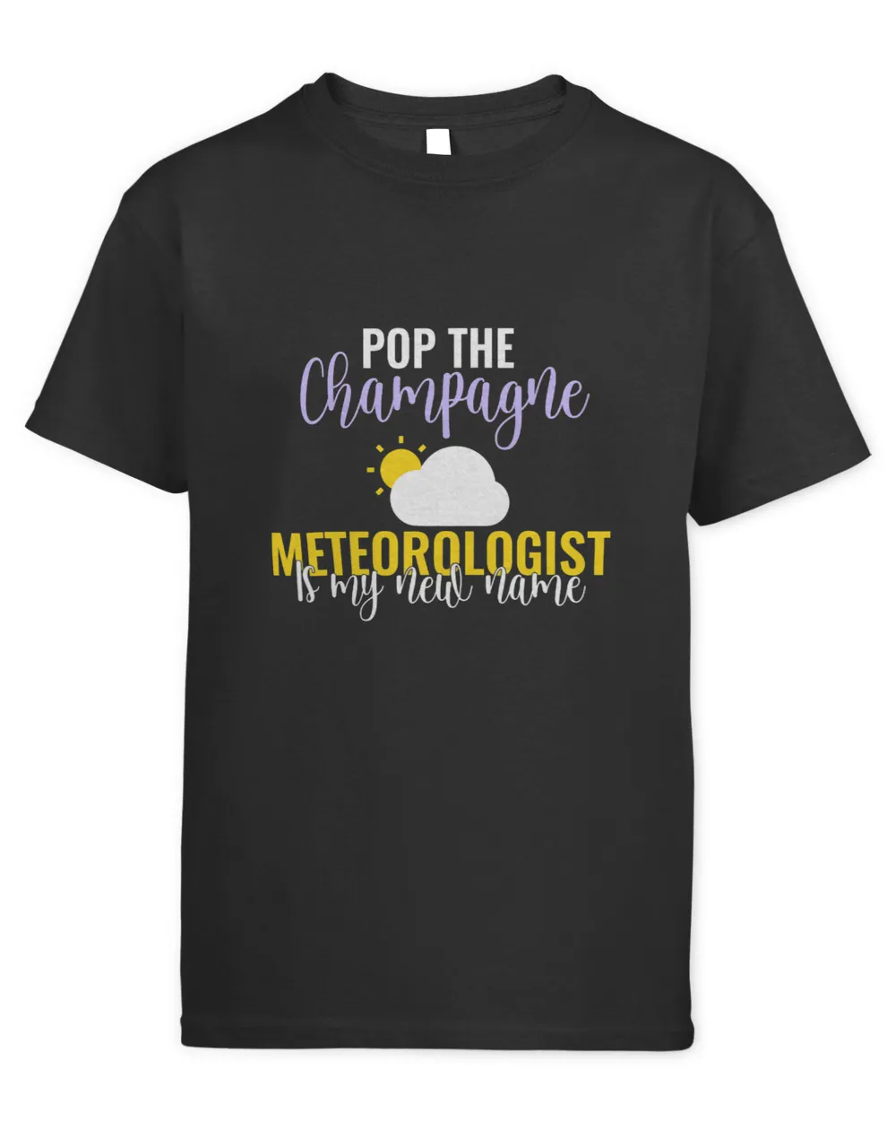 Pop the Champagne Meteorologist is my new Name Meteorology