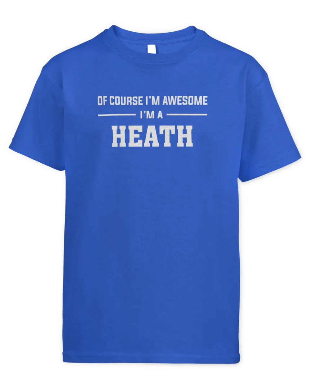 USL-25-Heath Kids Standard T-Shirt royal xs