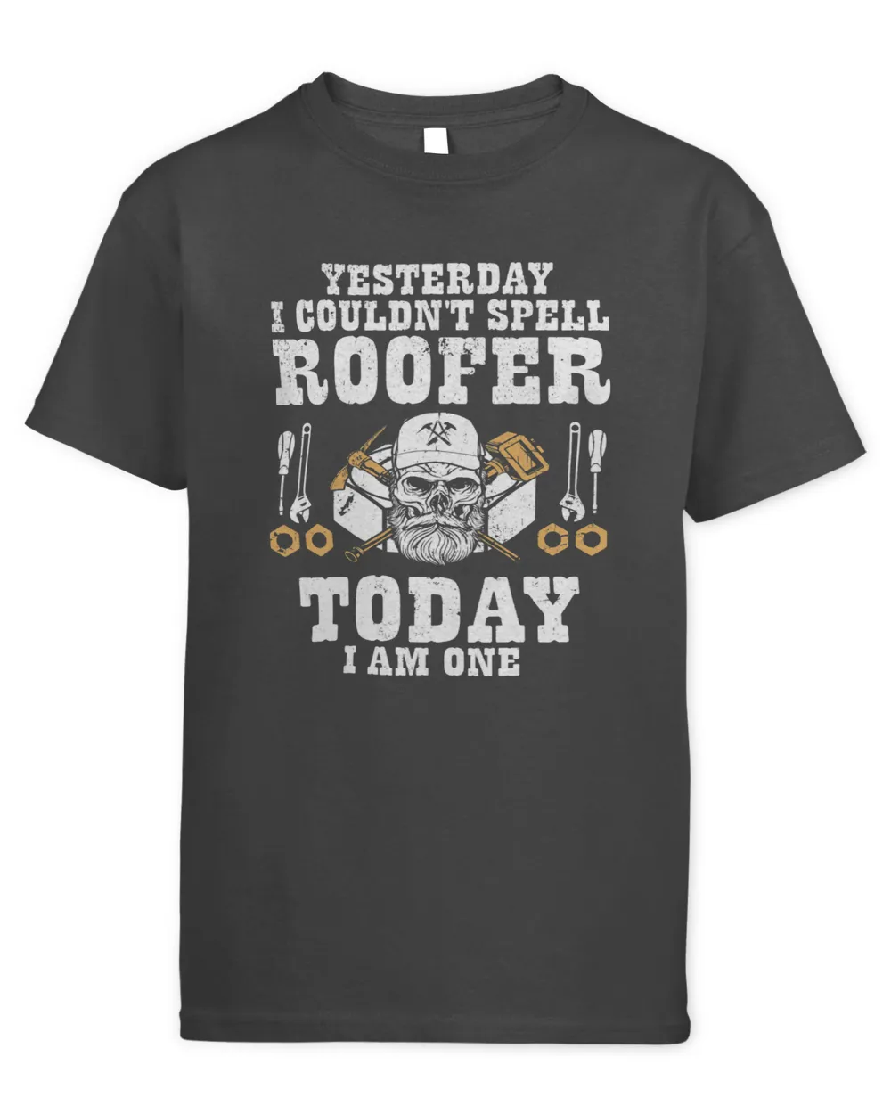 Roofer Funny Retro Roofing Roof Equipment Job Repair631