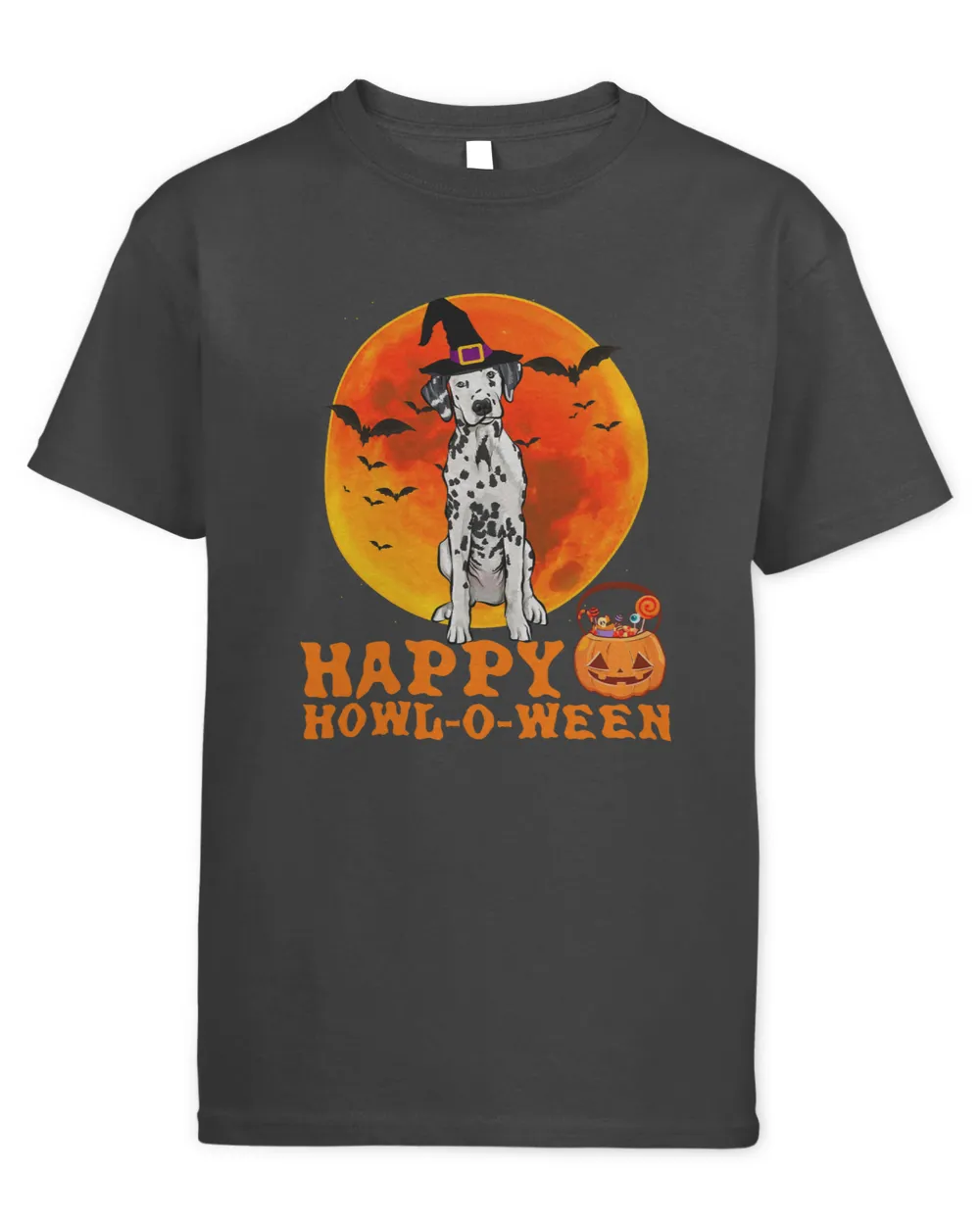 Funny Dalmatian Halloween Happy Howloween Dalmatians Dog