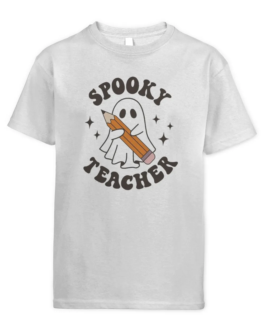 Spooky Teacher Ghost Teacher Halloween Tee Shirt