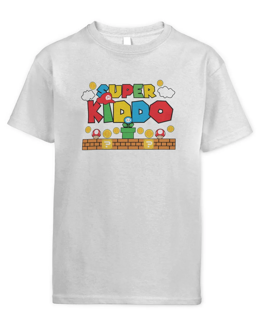 Super kiddo Kids Standard T-Shirt white xs