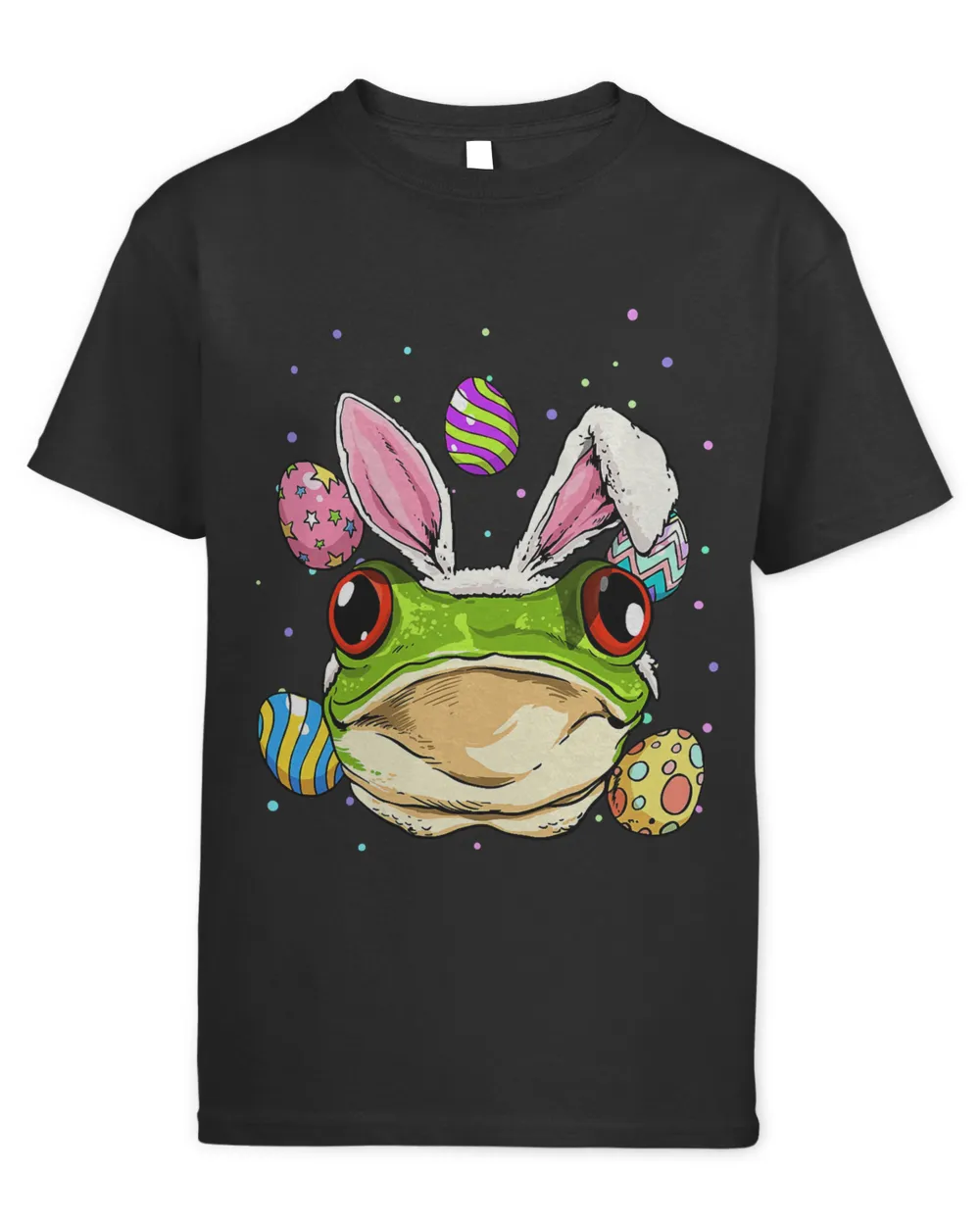 Easter Bunny Frog Shirt Funny Easter Frog Gifts T-Shirt