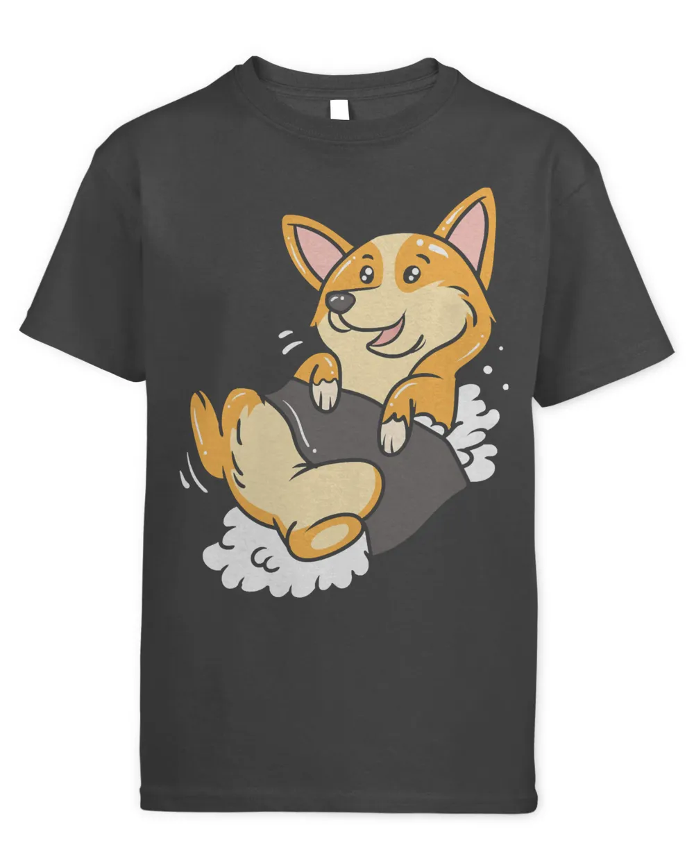 Dog Akita Sushi Funny DogT Shirt 462 paws