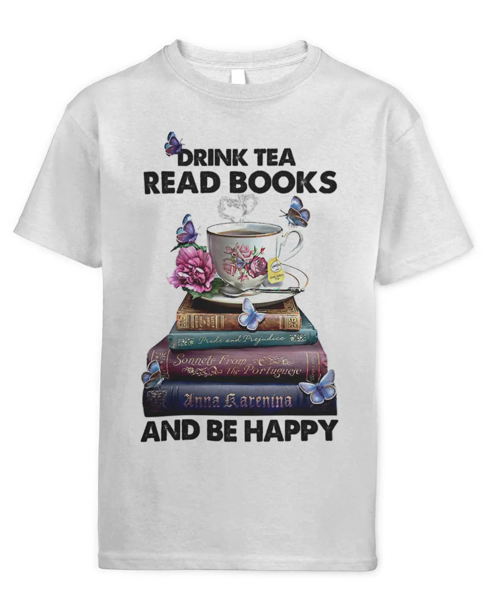 Book Reader Drink Tea Read Books And Be Happy 291 Reading Library