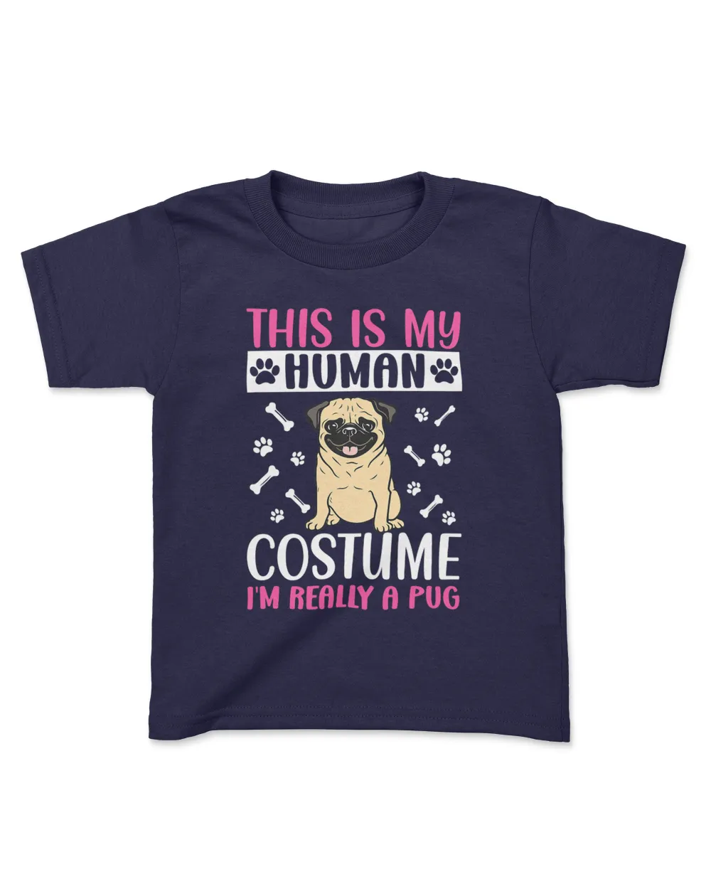 dog holder dog lover human costume Im really a pug